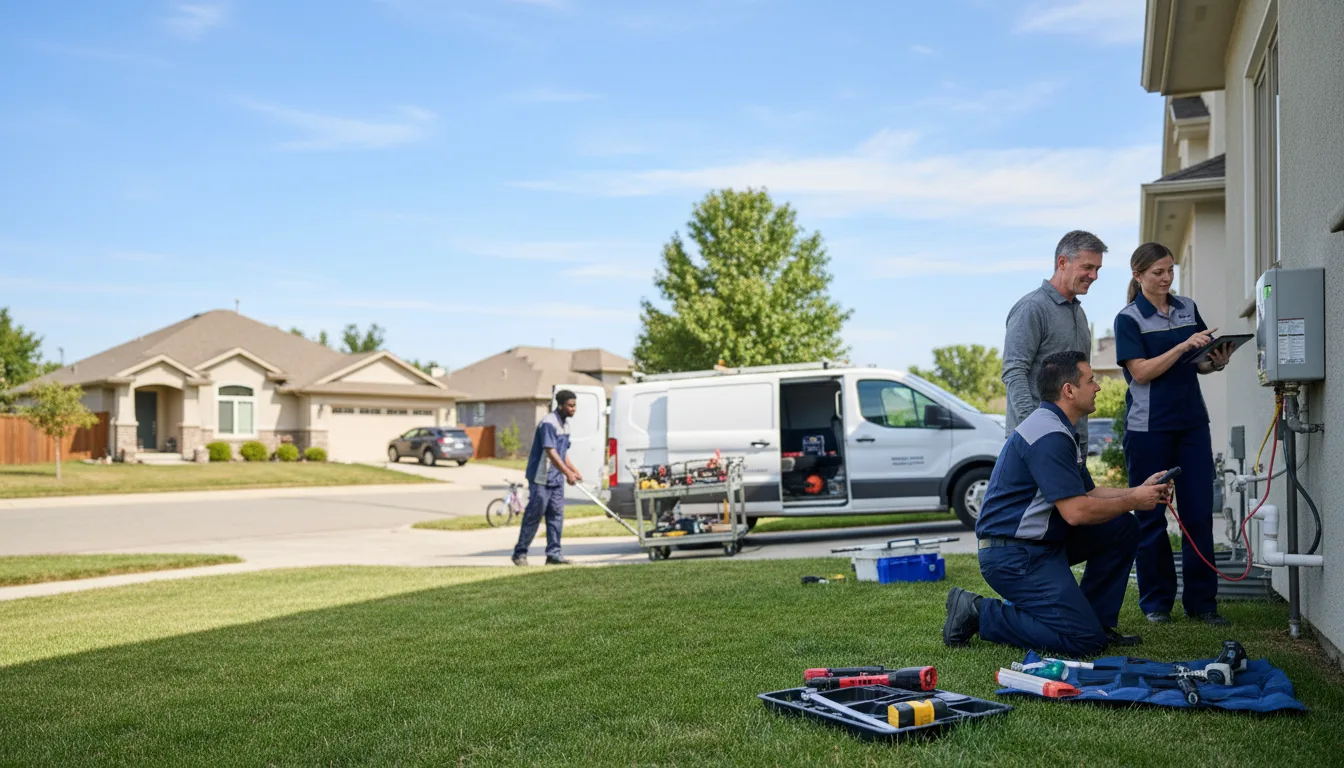 Tankless water heater service in Cheltenham, PA